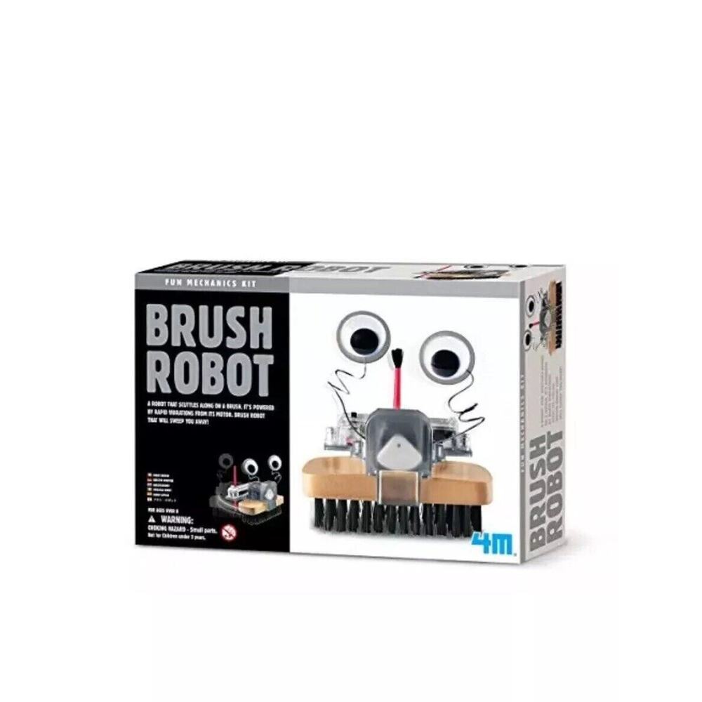 4M Brush Robot Fun Mechanics Kit Brand‎ Toy Kids New Sealed!
